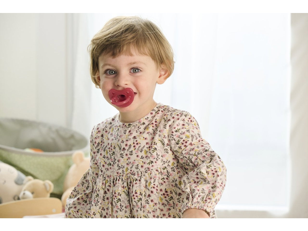 Set di 2 gommotti physio soft rosa 16-36m, Adatto per 16-36 mesi | Chicco