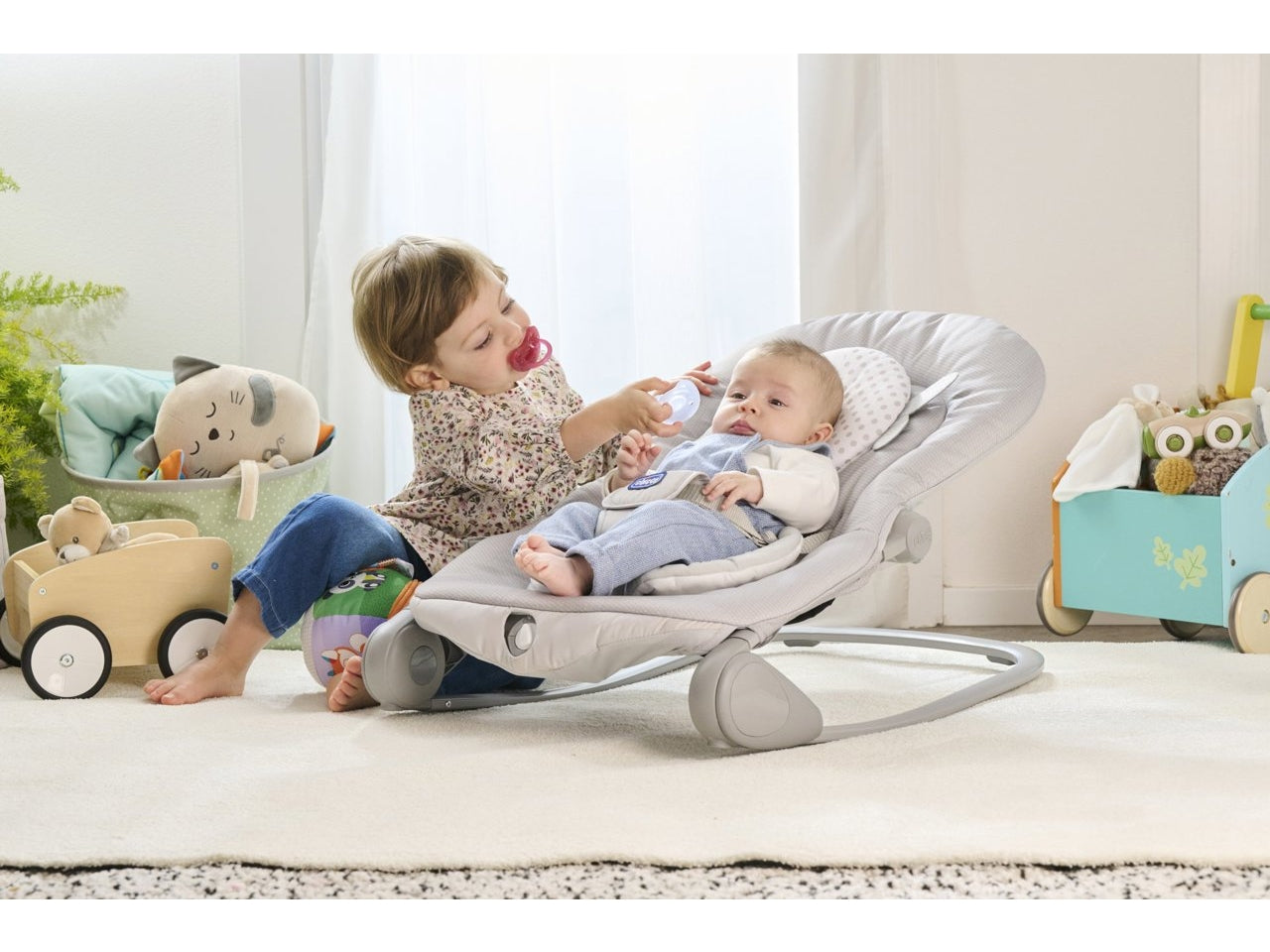 Set di 2 gommotti physio soft rosa 16-36m, Adatto per 16-36 mesi | Chicco