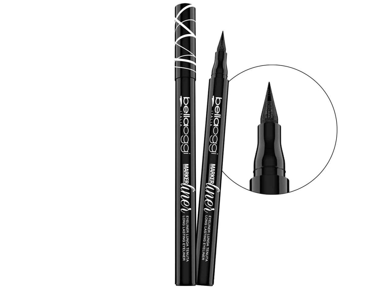 Eyeliner Penna Marker - Colore intenso e water resistant - Extreme Black - Bellaoggi