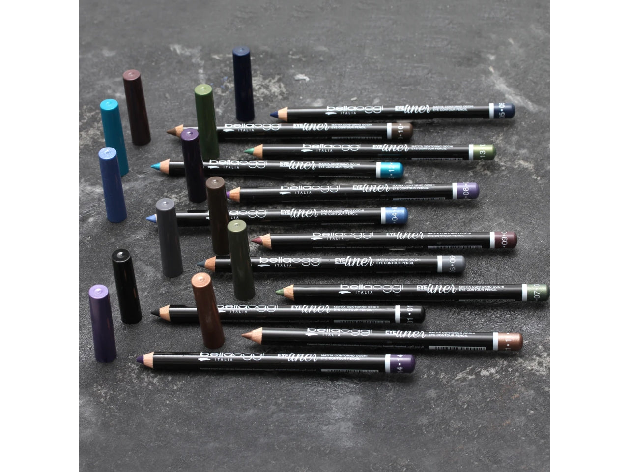 Matita Contorno Occhi Eye Liner - Tratto preciso e tenuta perfetta - Blackberry - Bellaoggi