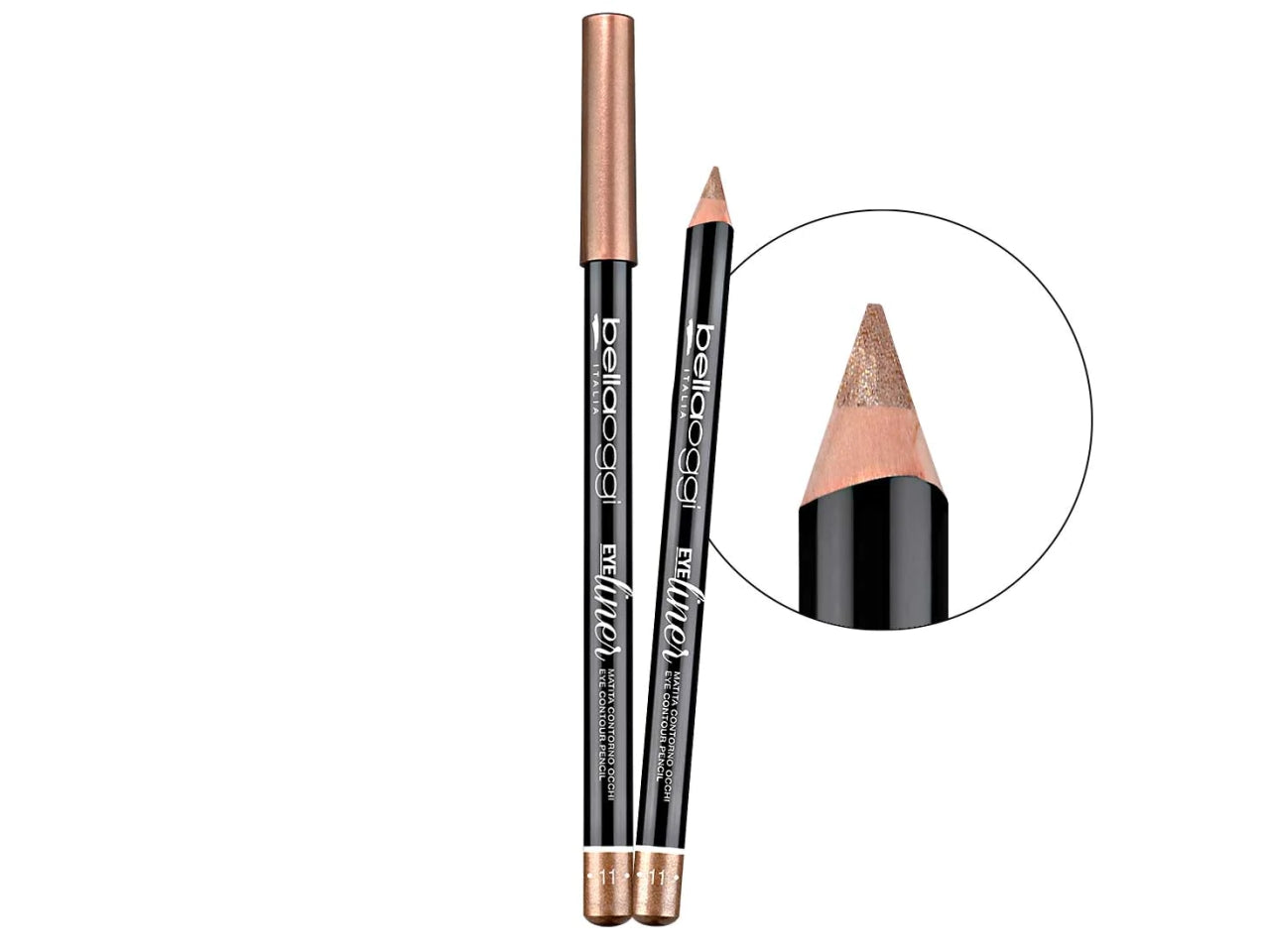 Matita Contorno Occhi Eye Liner - Tratto preciso e tenuta perfetta - Bronze - Bellaoggi
