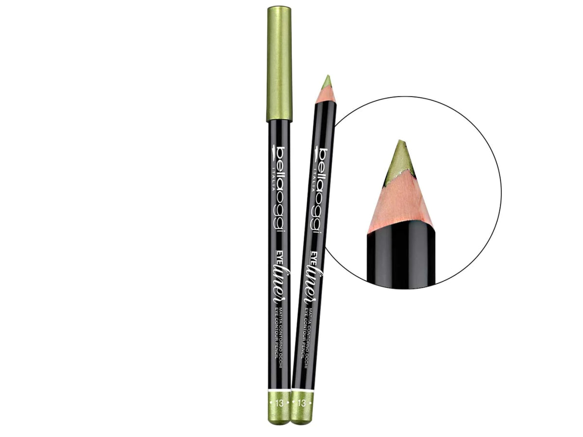 Matita Contorno Occhi Eye Liner - Tratto preciso e tenuta perfetta - Smeraldo - Bellaoggi