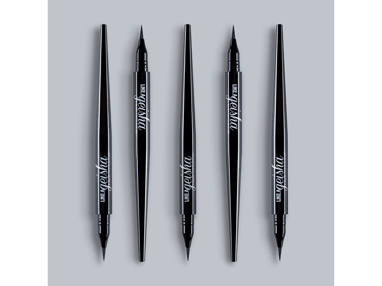 Eyeliner Like a Geisha - Water resistant e ultra liquido - Nero - Bellaoggi