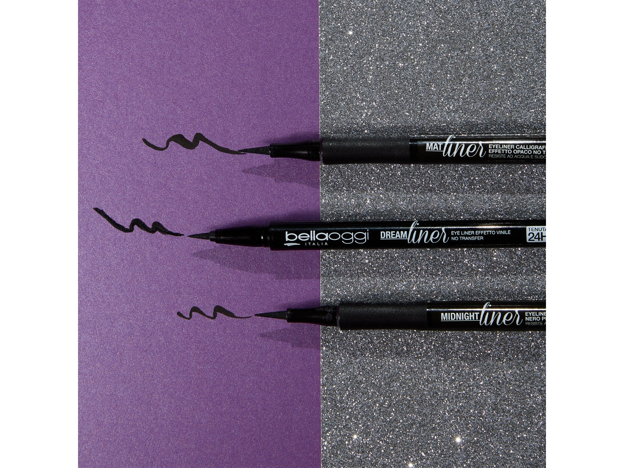 Eyeliner ultra opaco - Velvety Black - Bellaoggi