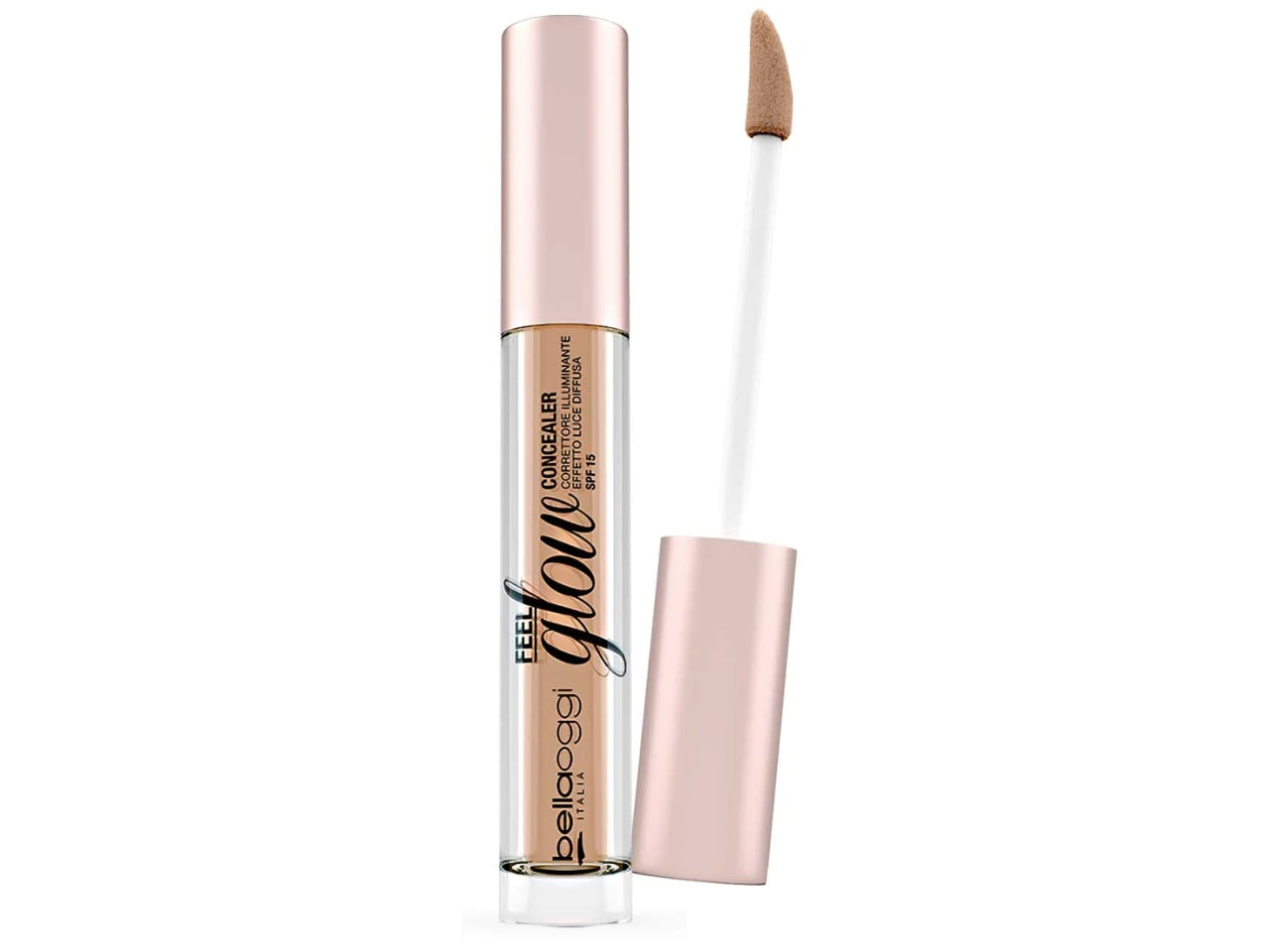 Correttore Liquido Feel Glow Concealer - Oil Free e Fragrance Free - Sweet Honey - Bellaoggi