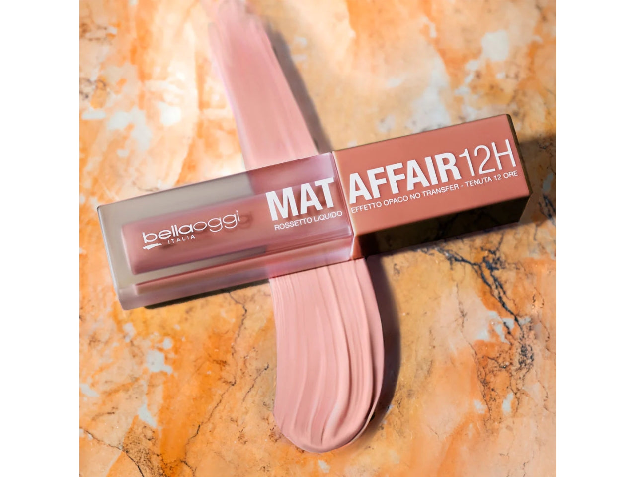 Rossetto Liquido Opaco Mat Affair 12H - Lunga tenuta - Rosewood - Bellaoggi