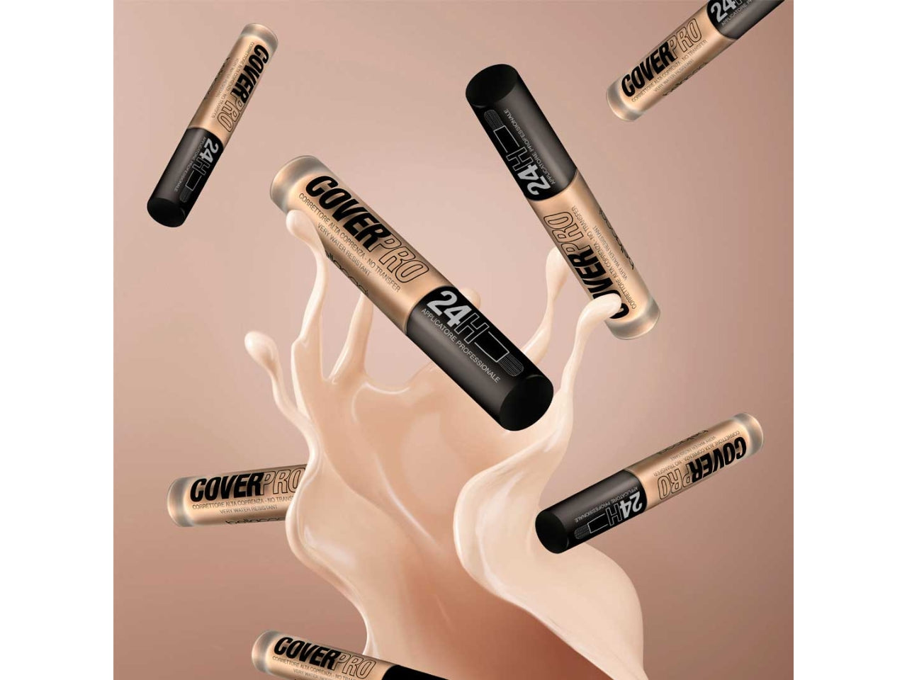 Correttore Liquido Alta Coprenza Cover Pro 24H - Sfumature Perfette, Formula Innovativa, 24 Ore - Honey - Bellaoggi
