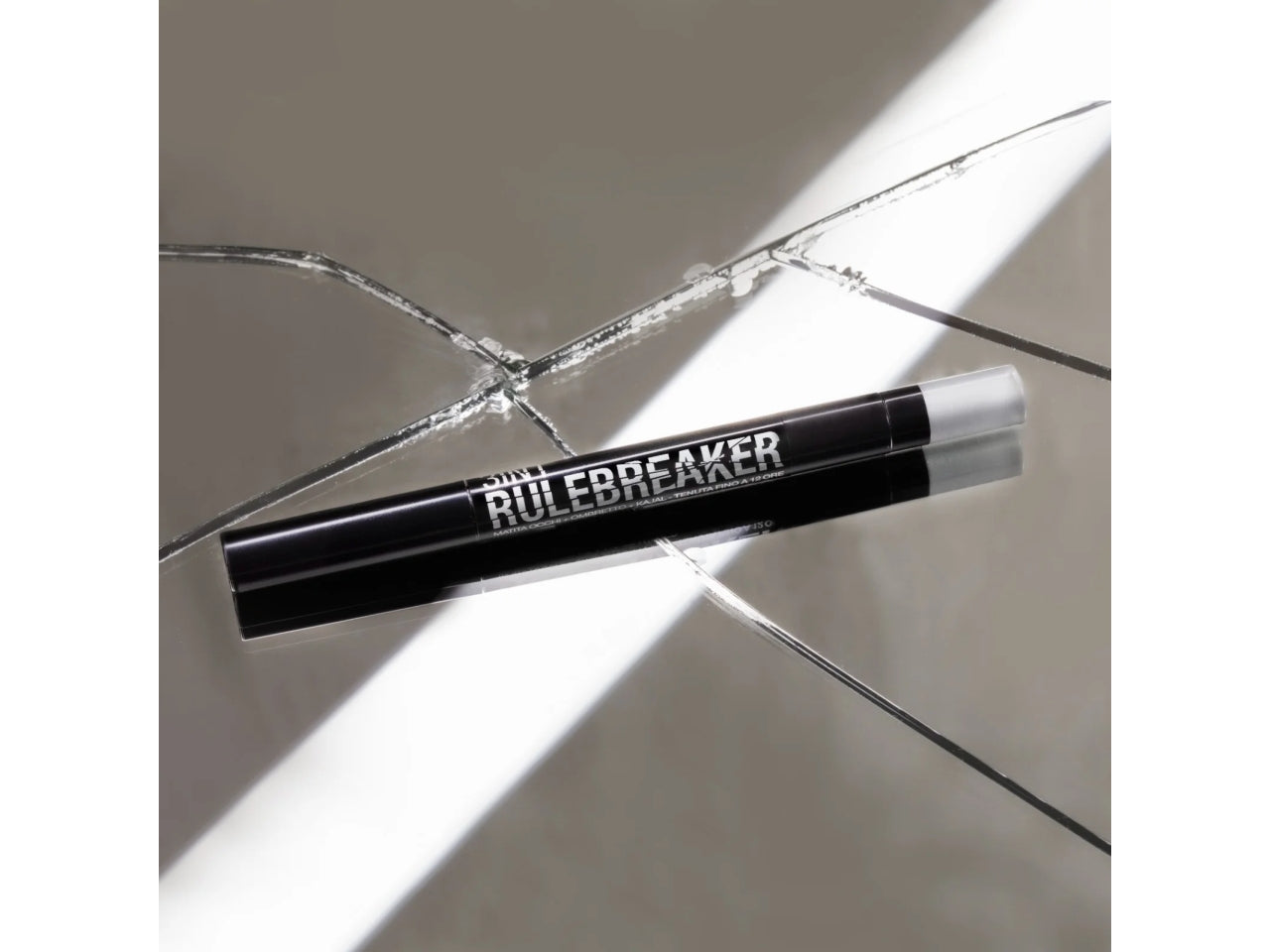 Matita Occhi 3in1 Rule Breaker - Eyeliner, Kajal, Ombretto - Platinum - Bellaoggi