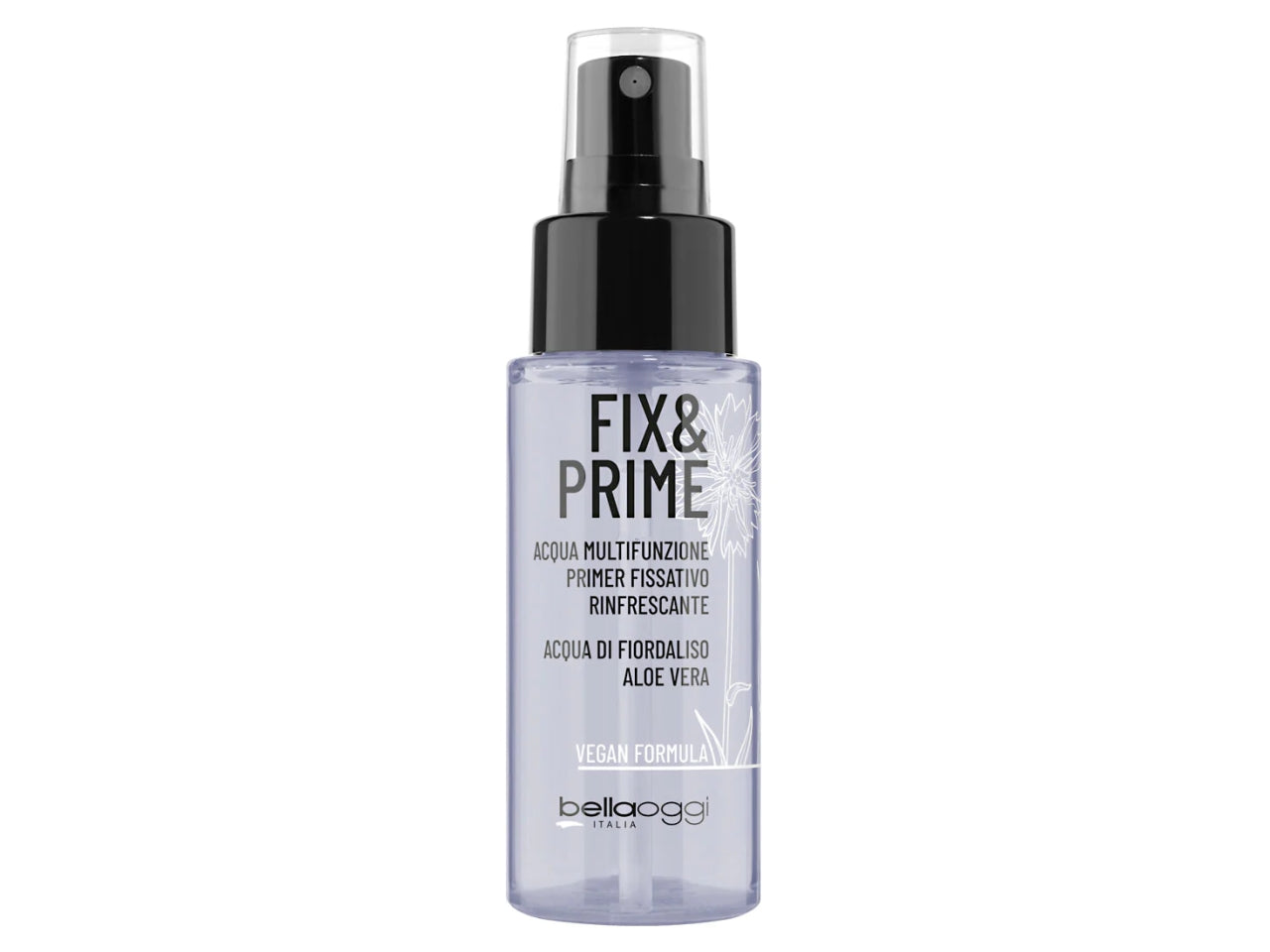 Primer e Fissante Acqua Mist - Idratazione e Freschezza - Cornflower - Bellaoggi