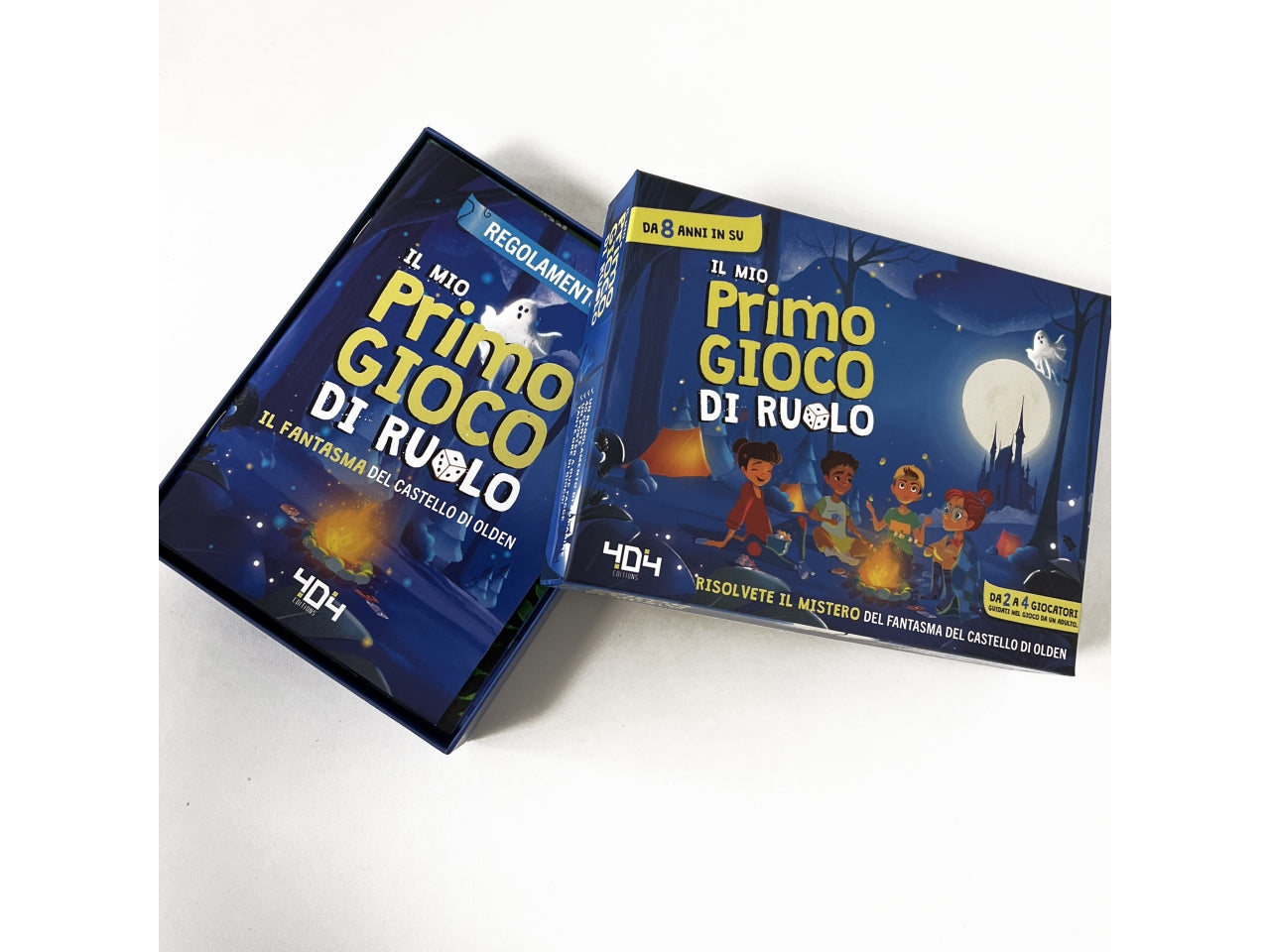 Escape Box: Il Mio Primo Gioco di Ruolo - Divertente Gioco in Scatola per Organizzare una Caccia al Tesoro, 2-5 Giocatori, 5+ Anni, Edizione in Italiano - Asmodee