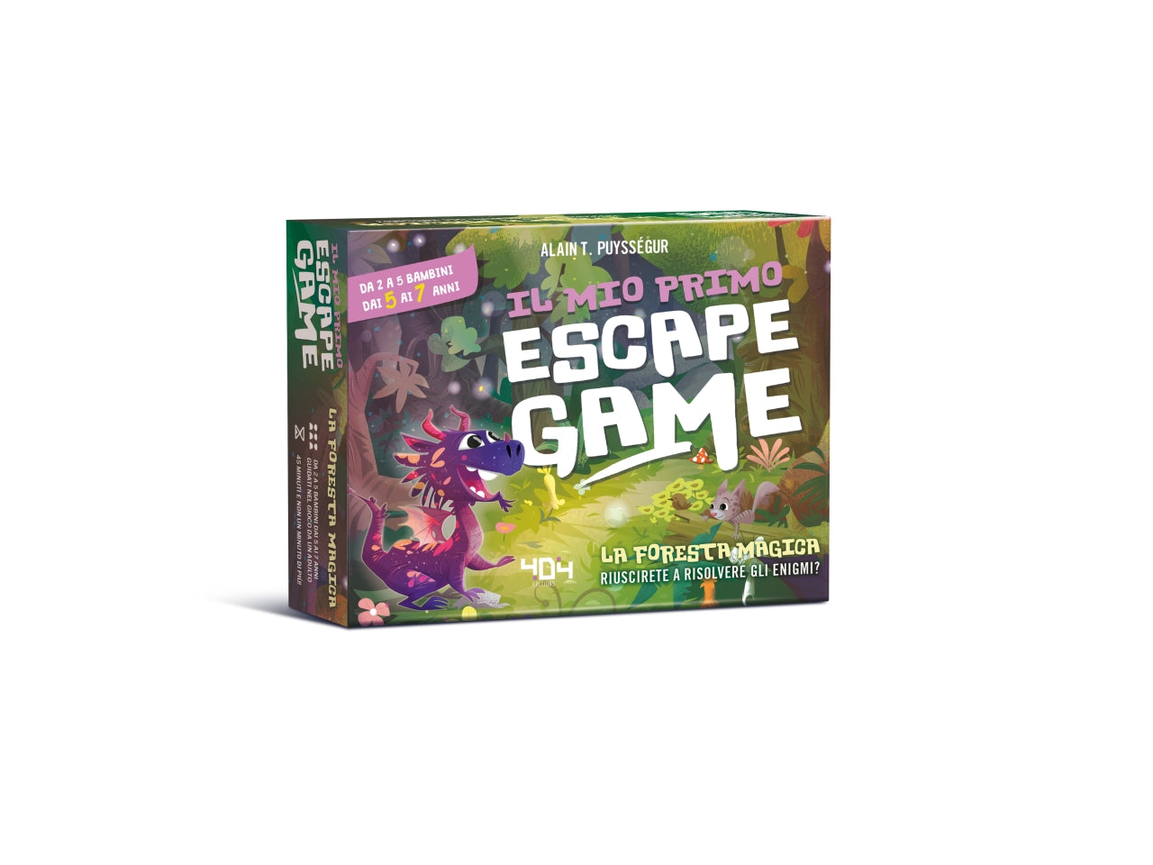 Escape Box La Foresta Magica: Caccia al Tesoro Magico per Bambini, per 2-5 Partecipanti, Dai 5 Anni in su, Versione Italiana - Asmodee