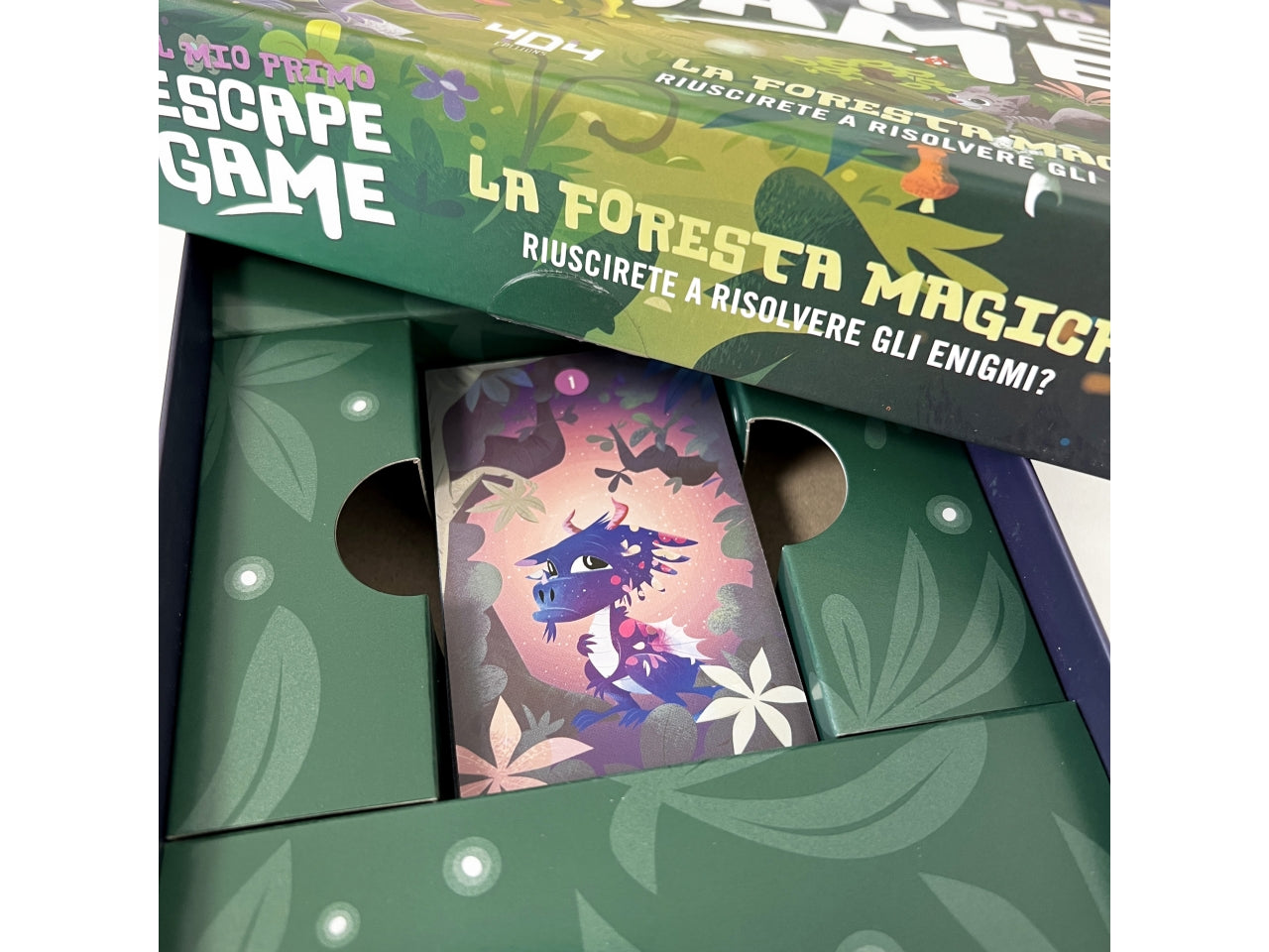 Escape Box La Foresta Magica: Caccia al Tesoro Magico per Bambini, per 2-5 Partecipanti, Dai 5 Anni in su, Versione Italiana - Asmodee
