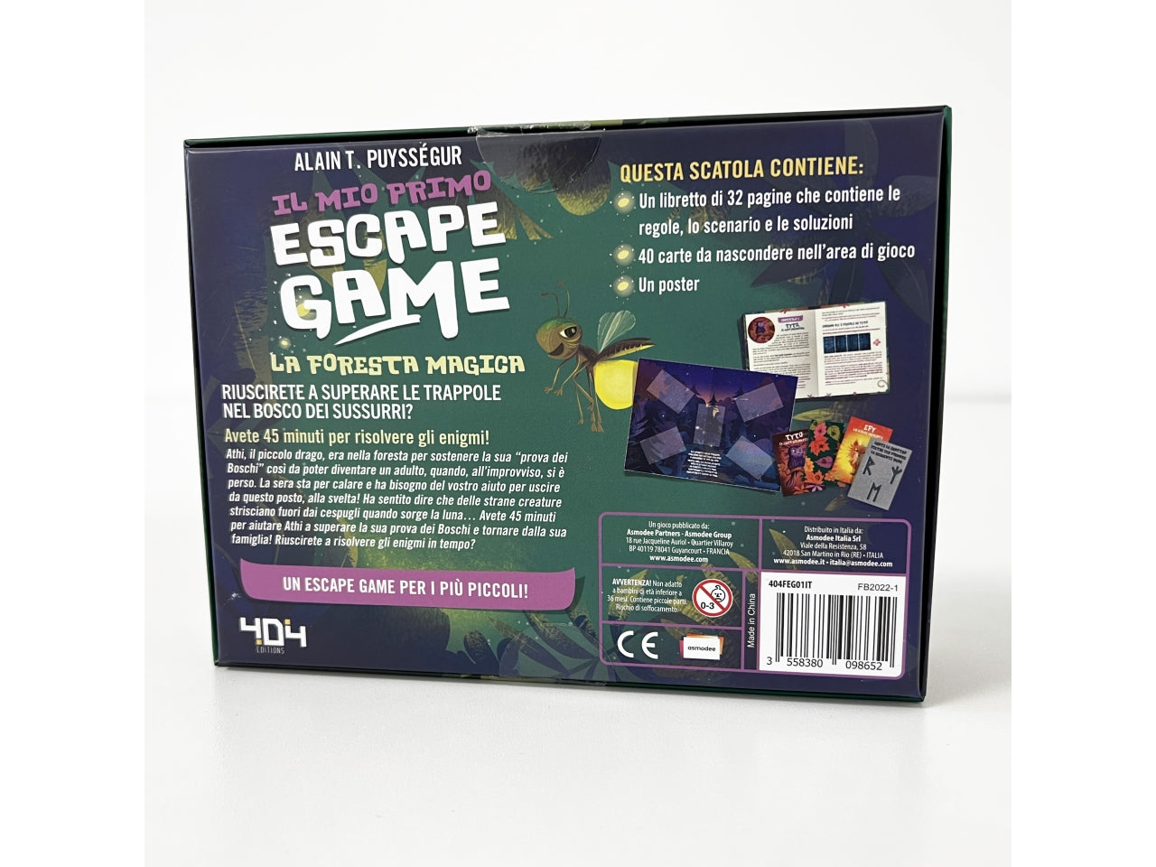 Escape Box La Foresta Magica: Caccia al Tesoro Magico per Bambini, per 2-5 Partecipanti, Dai 5 Anni in su, Versione Italiana - Asmodee