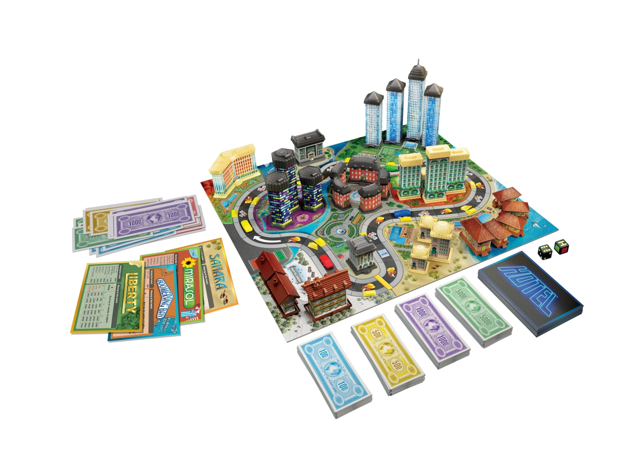 Hotel, gioco da tavolo da 2a 4 giocatori, età 8+ anni
