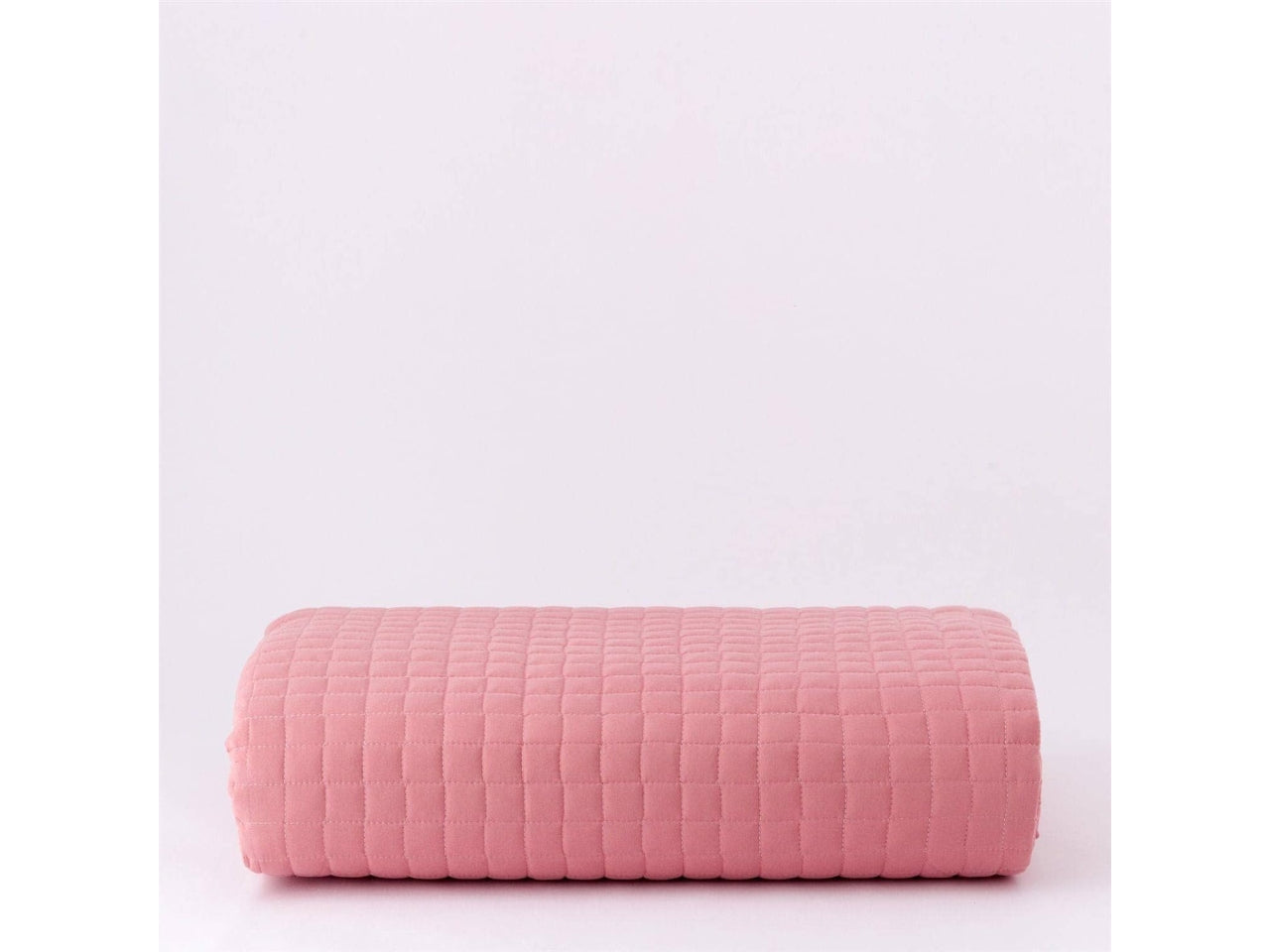 Trapunta letto singolo primaverile Camilla in tessuto trapuntato rosa pesca, 170x260 cm - Carillo Home