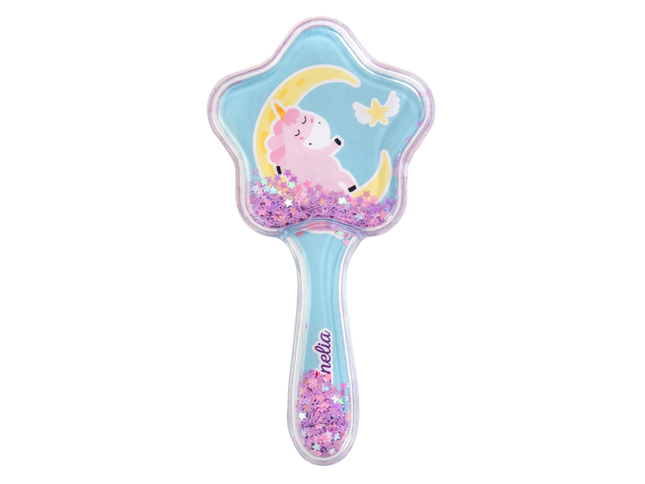 Martinelia unicorn glittery spazzola