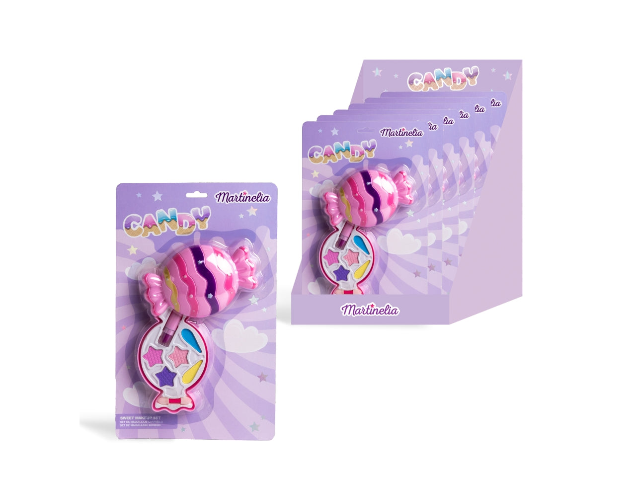 Martinelia candy set per makeup caramella
