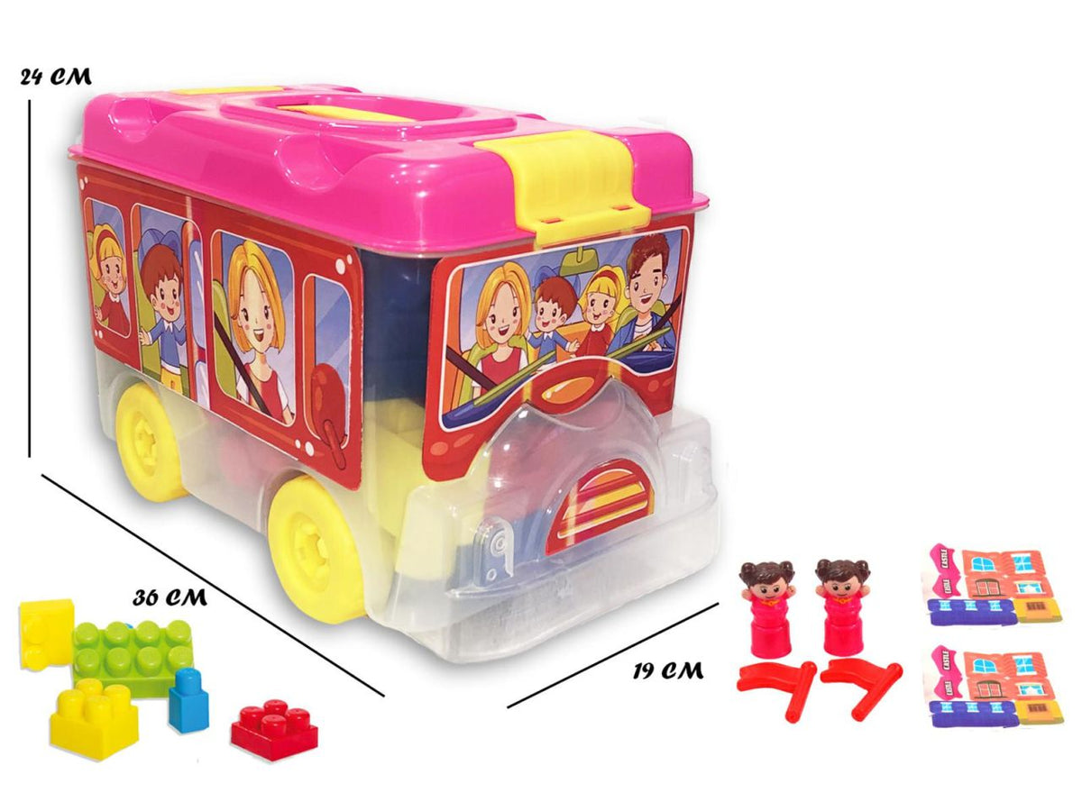 Camper blocks costruzioni con personaggi