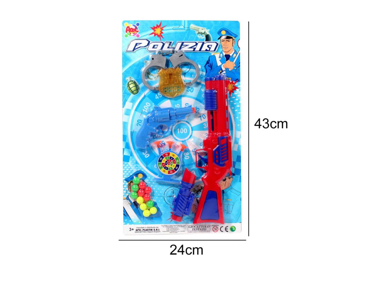 Set fucile polizia