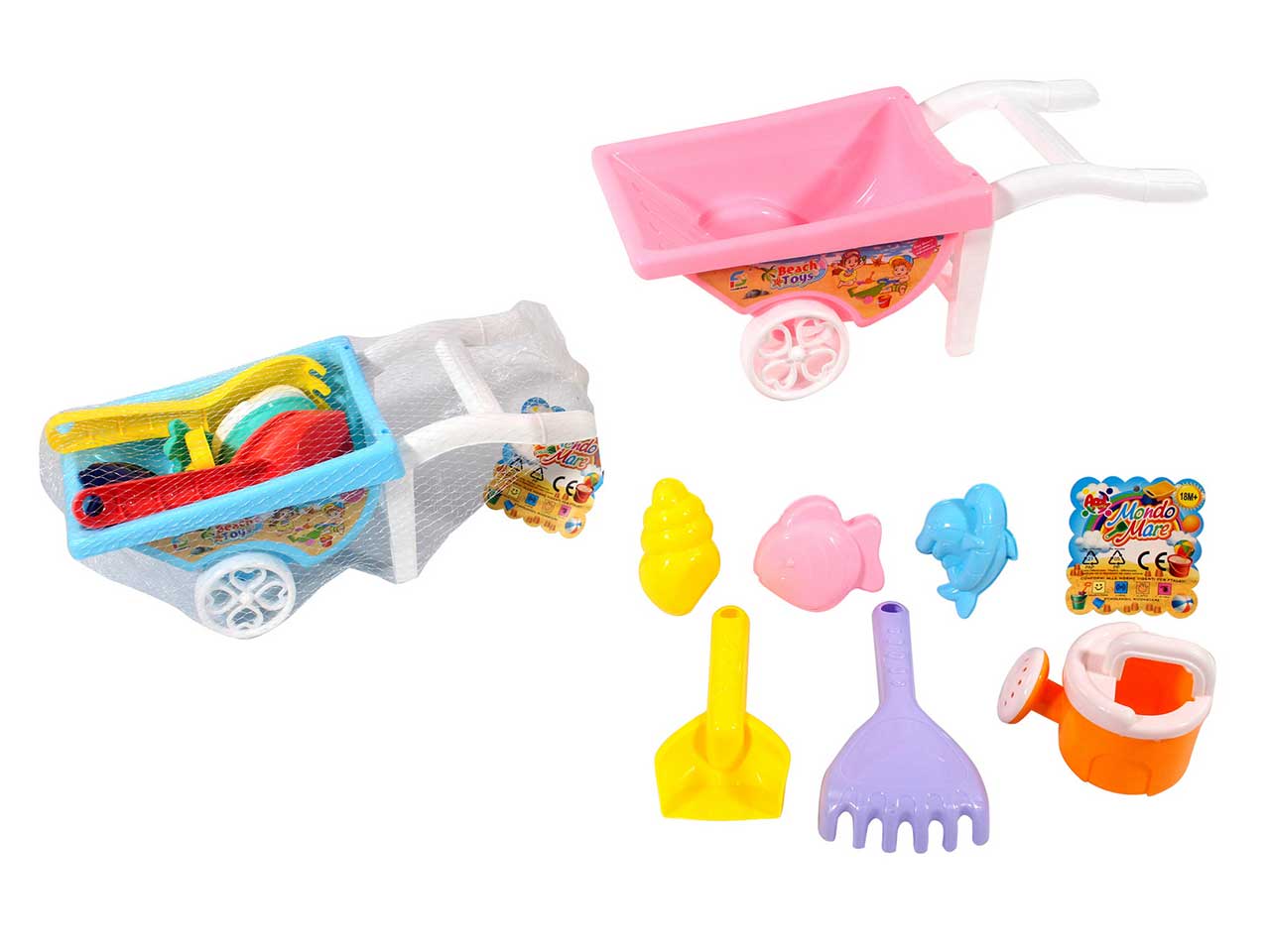 Set carriola mare
