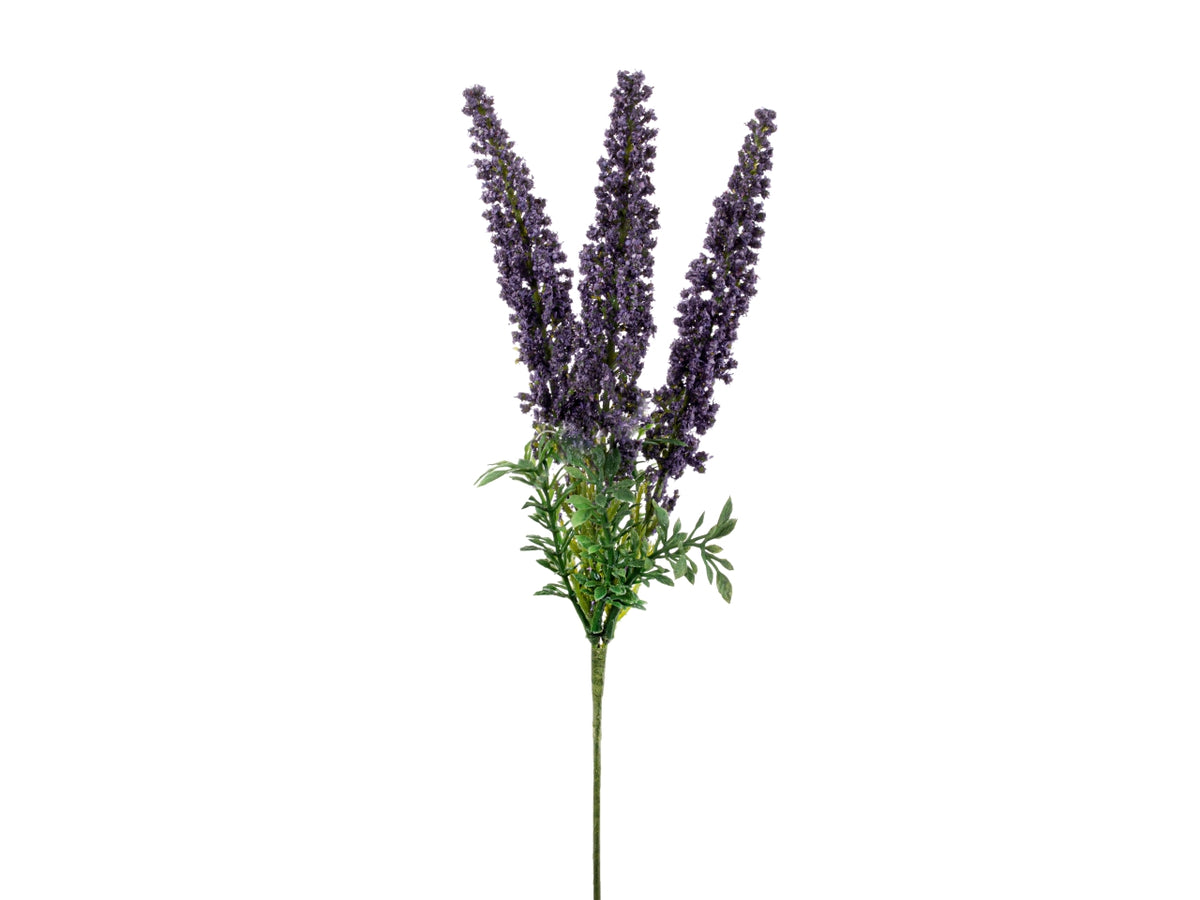 Pick veronica 3 rami h.35cm viola