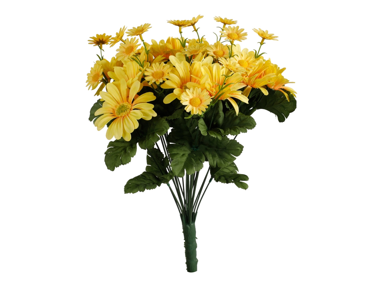 Mazzetto margherite 42cm giallo