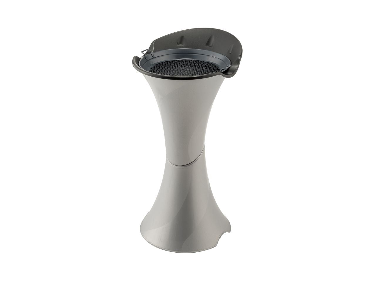 Posacenere smoking colore argento 39x36x71 cm