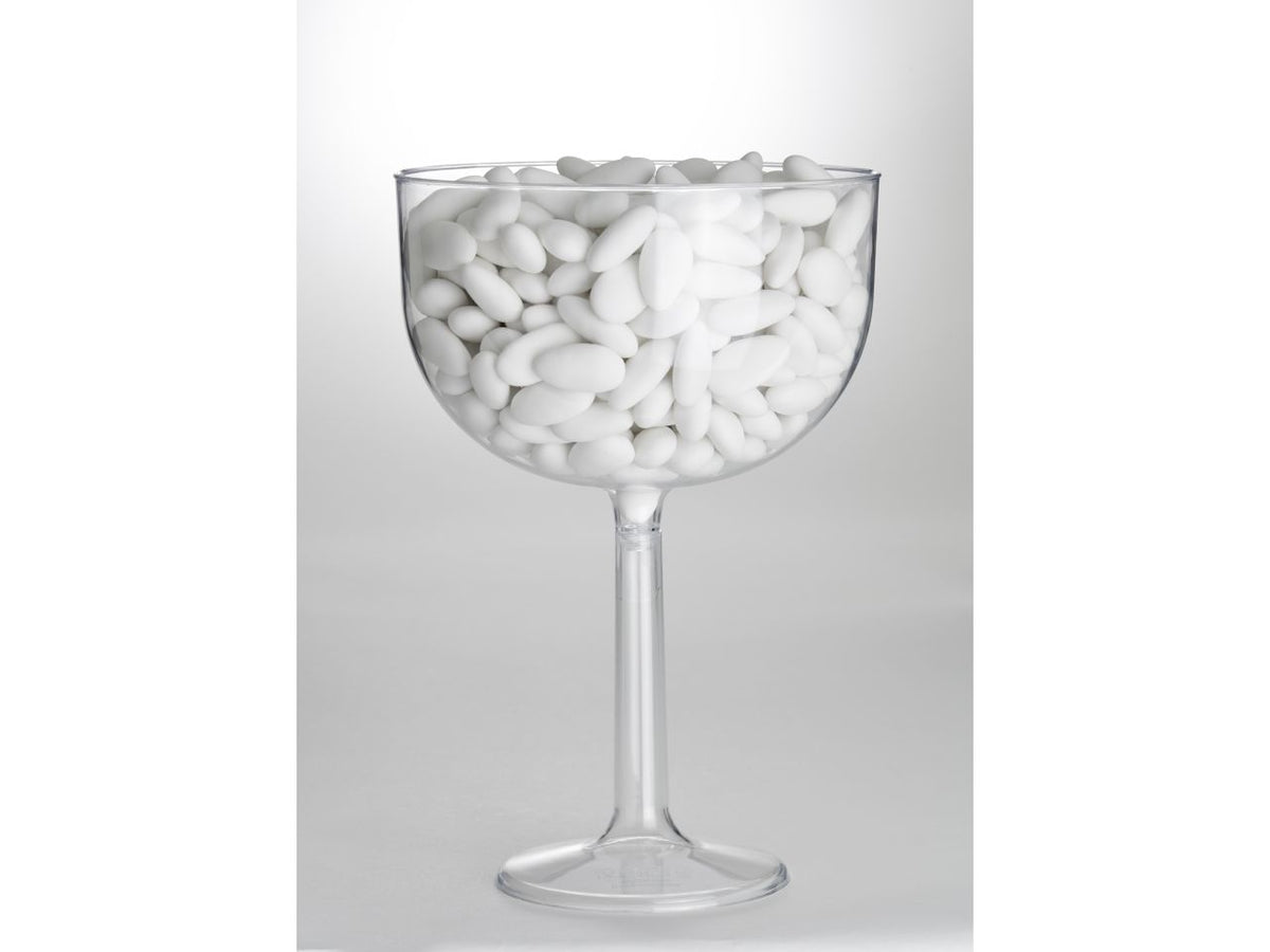 Calice vino in plastica d.16x24cm