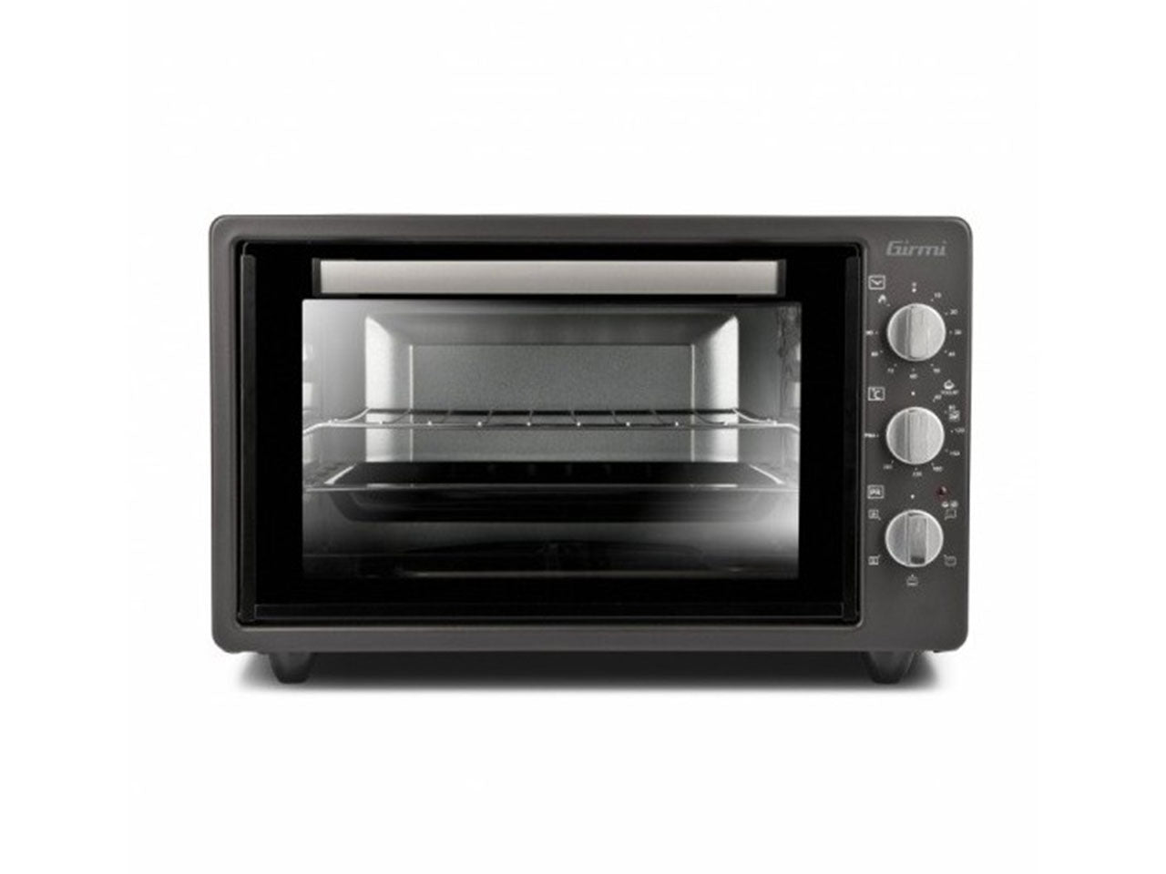 Forno elettrico 37lt ventilato 1300w con interno amaltato e temperatura fino a 300° c