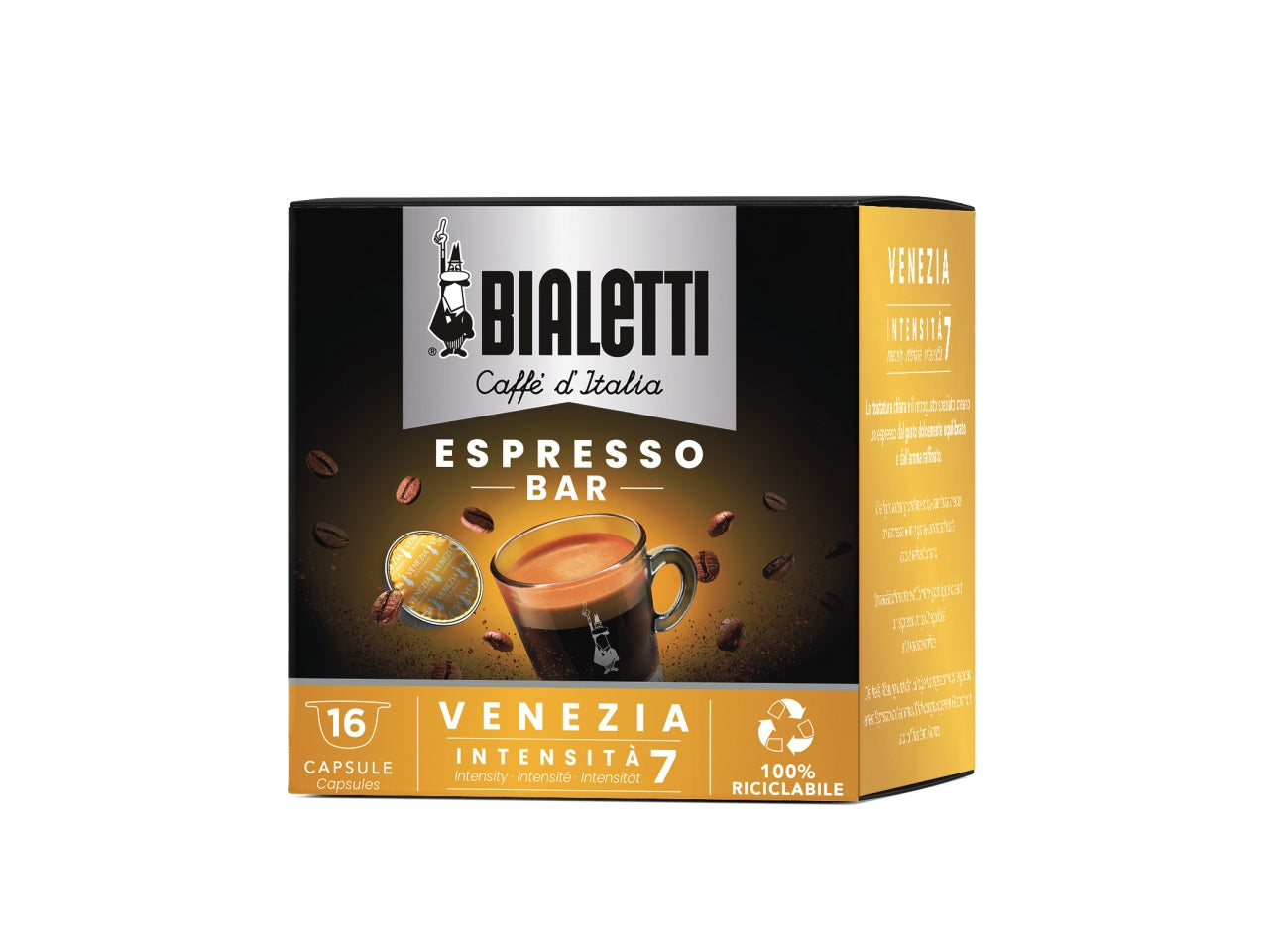 Bialetti box con 16 capsule venezia