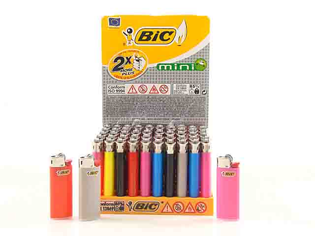 Accendini j25mini bic 50 pezzi 807972 $