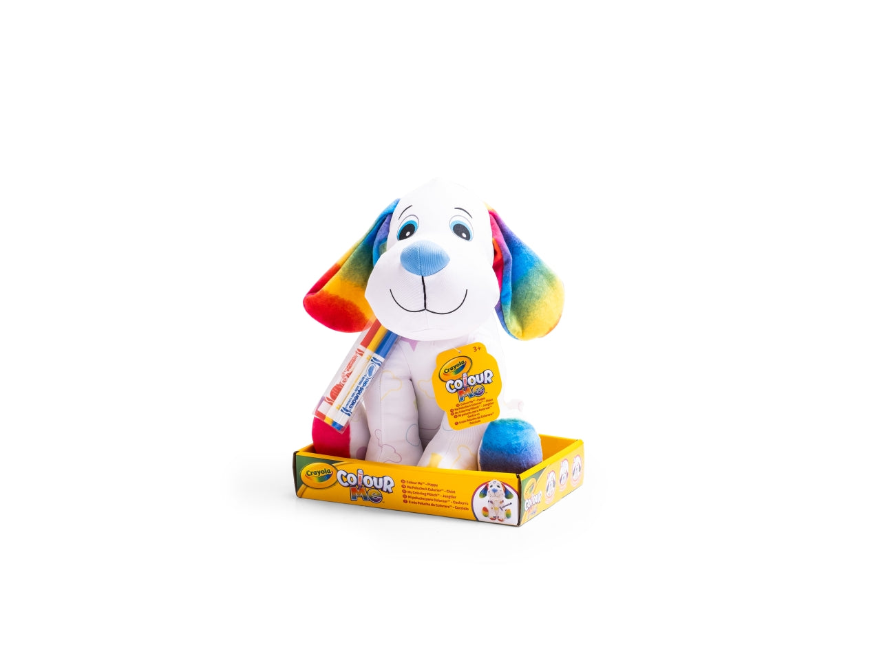 Colora il tuo peluche cagnolino