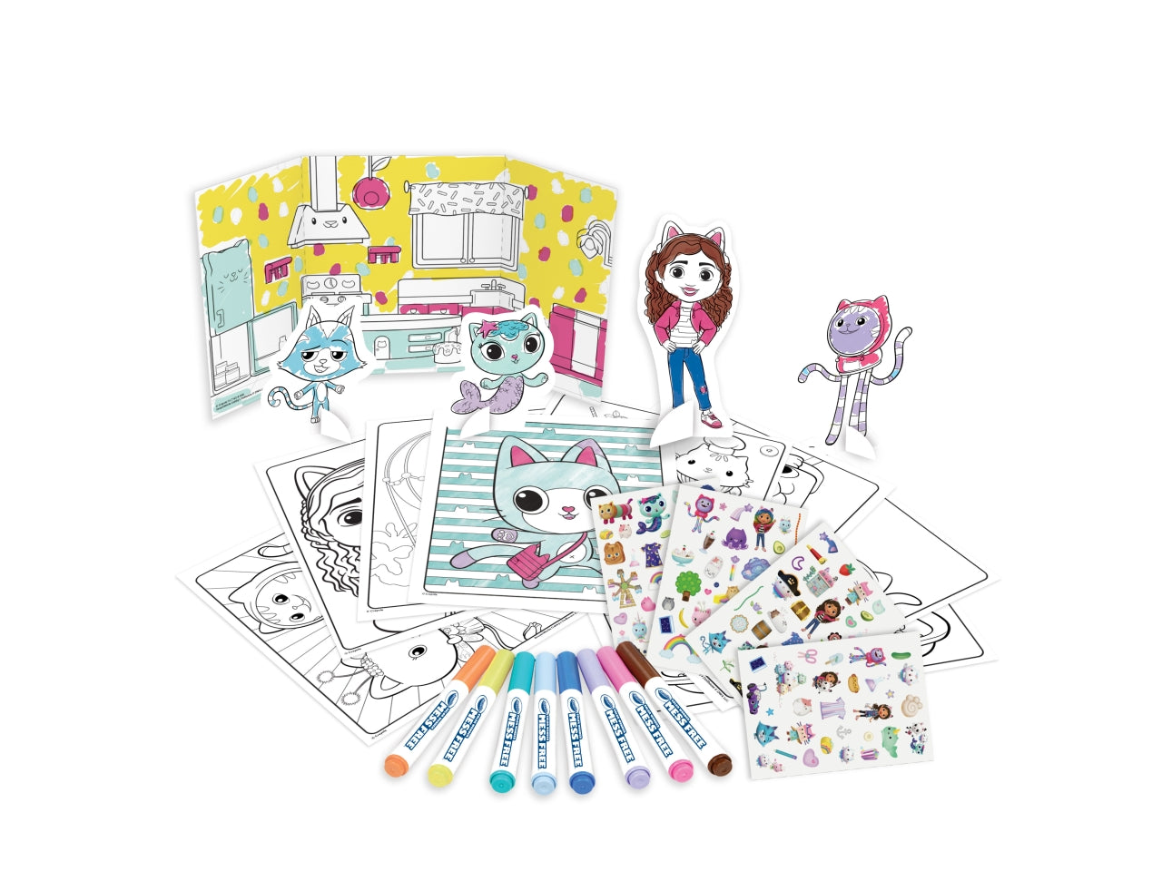 Activity color wonder gabby's dollhouse