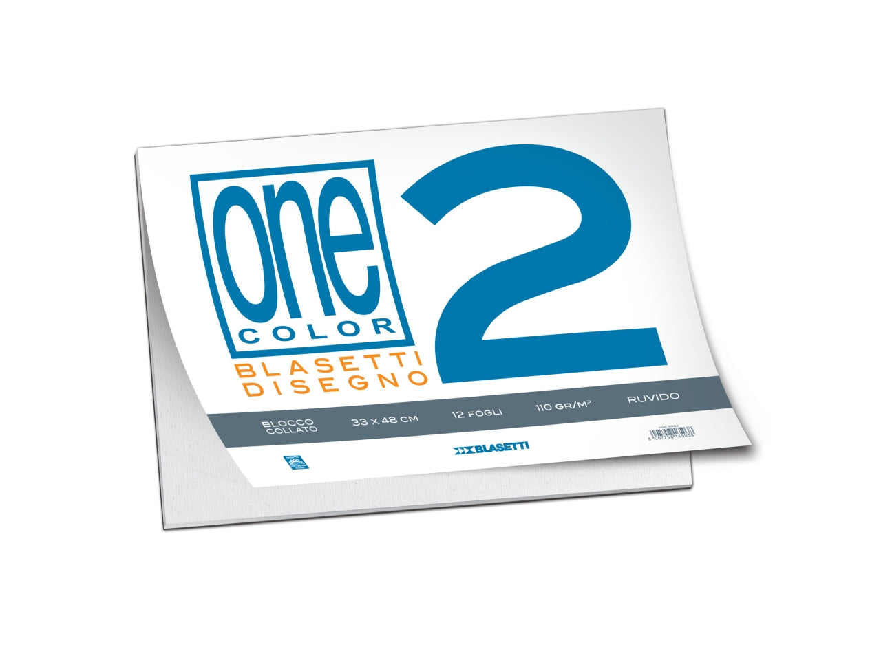 Album one color bl2 12 fogli 33x48cm ruvido
