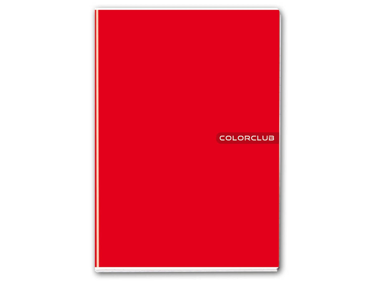 Quaderno Maxi A4 80gr Colorclub, quadretti 5M, confezione da 10 pezzi assortiti, fogli 20+1 - Blasetti