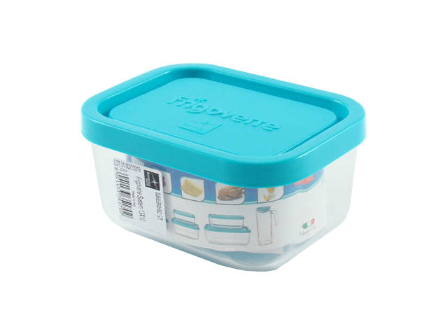 Contenitore in vetro Frigoverre rettangolare13x10cm con coperchio
