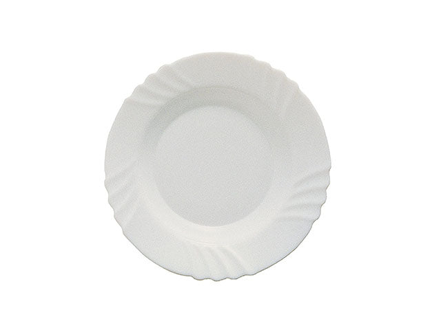Ebro piatto opal glass fondo, in confezione da 6piatti