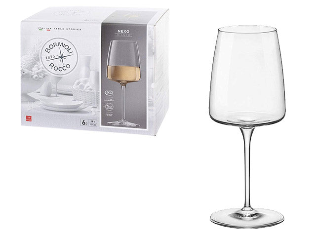Calice vino bianco Nexo da 37,8cl, scatola 6 calici