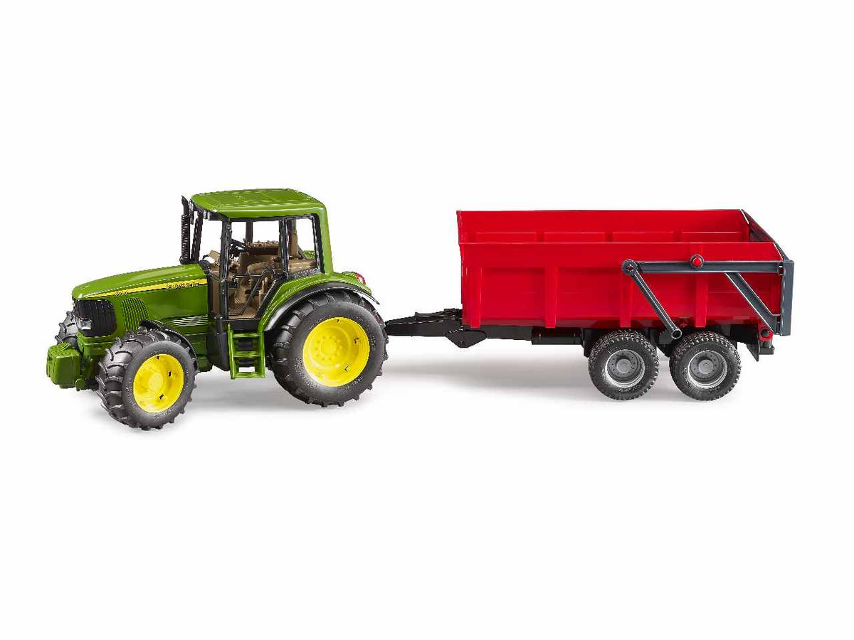 Jhon deere trattore c/rimorchio