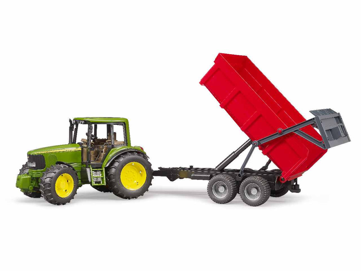 Jhon deere trattore c/rimorchio