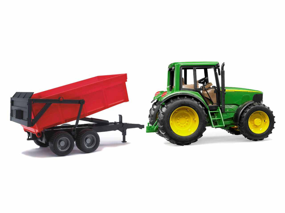 Jhon deere trattore c/rimorchio