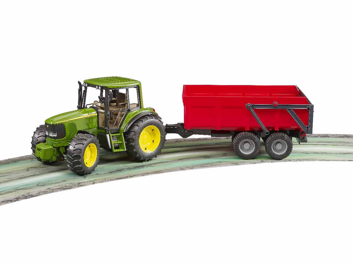 Jhon deere trattore c/rimorchio
