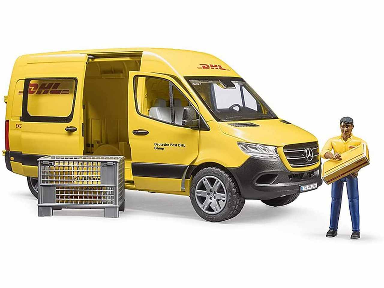 Furgone dhl c/personaggio 02671