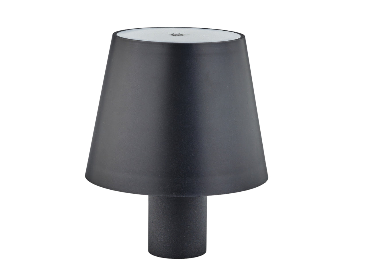 Black lampada touch tappo 11x11x13cm