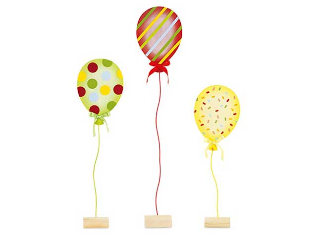 Palloncini feltro 3 pezzi 27667m