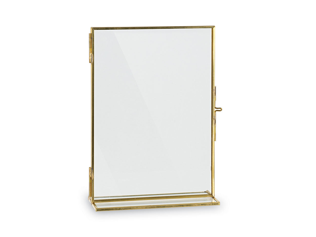 Portafoto vetro/oro