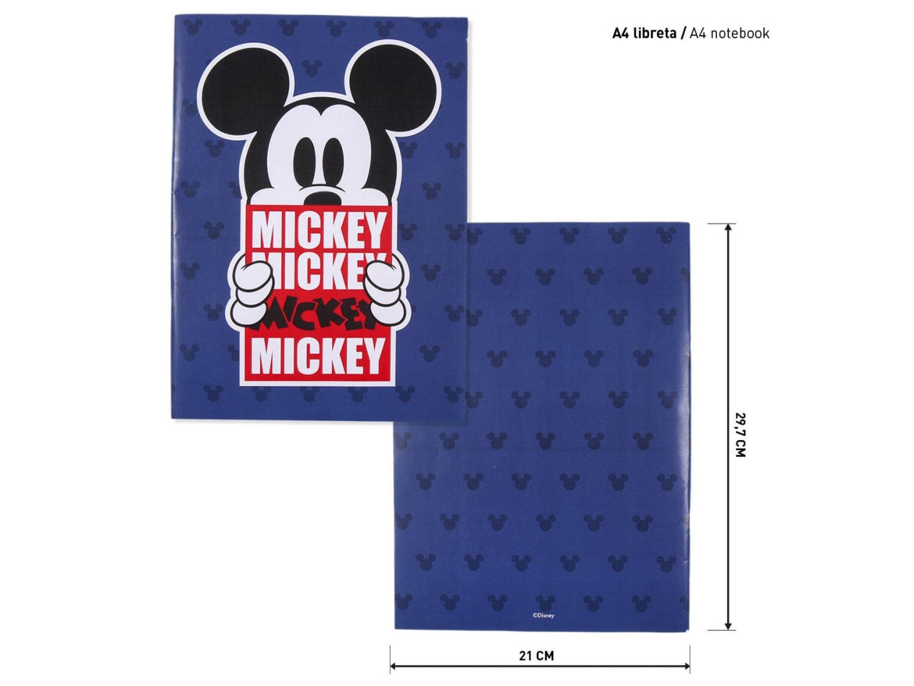 Set cancelleria scolastica per bambino Disney Mickey, per colorare e disegnare, tema Mickey and friends - CerdÃ