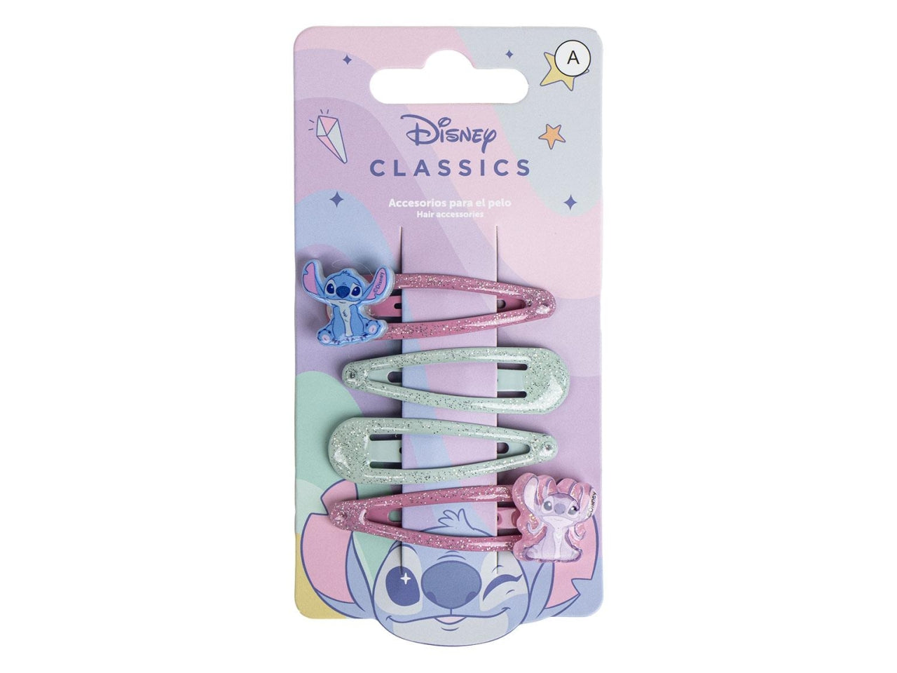 Stitch fermagli per capelli set da 4 fermagli
