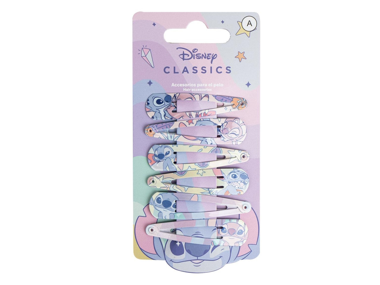 Stitch fermagli per capelli set da 6 fermagli