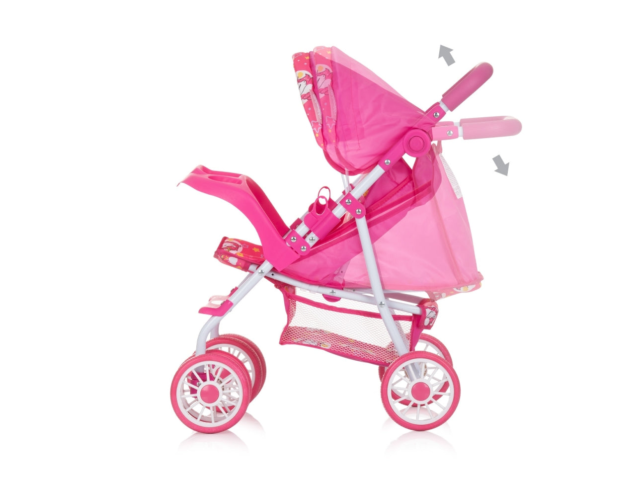 Passeggino per bambole dolly unicorni 3+ | Chipolino